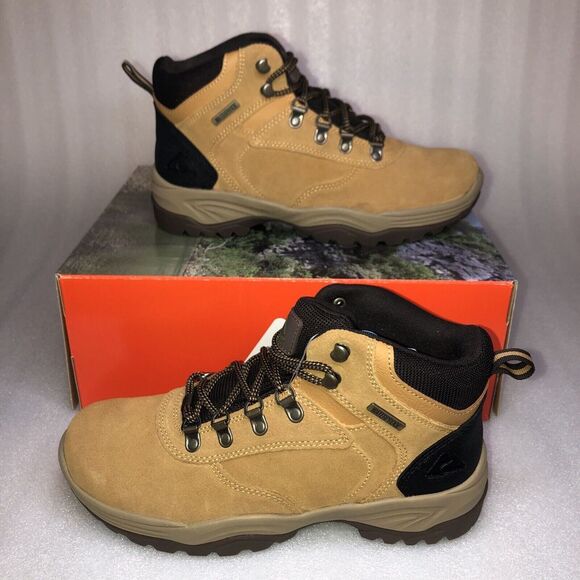Ozark Trail M OT Free Edge Hiker Suede Wheat Boots Men's Size 13 Waterproof NEW - Picture 8 of 16